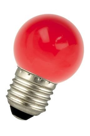 Led kogellamp Rood e 27