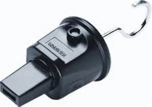 Prikkabel eindstuk met haak