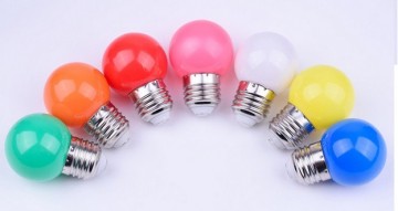 Roodgroenblauworanjewarmwitwarm witrozeledlampe27e27prikkabelgigantfeestverlichtinggigant1watt1watpinkledbulbledbulb 0